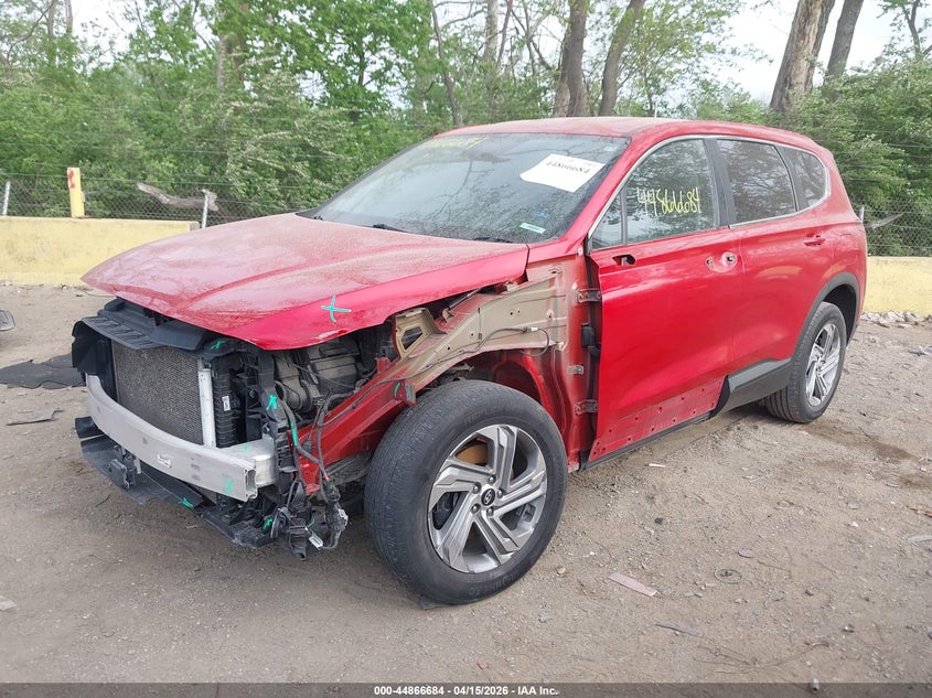 2021 Hyundai Santa fe 2.5 Se red Lot 111044866684 Vin 5NMS14AJ3MH322626