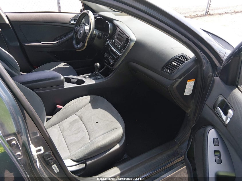2015 Kia Optima 2.4 Hybrid blue Lot 111044866706 Vin KNAGM4AD5F5081811