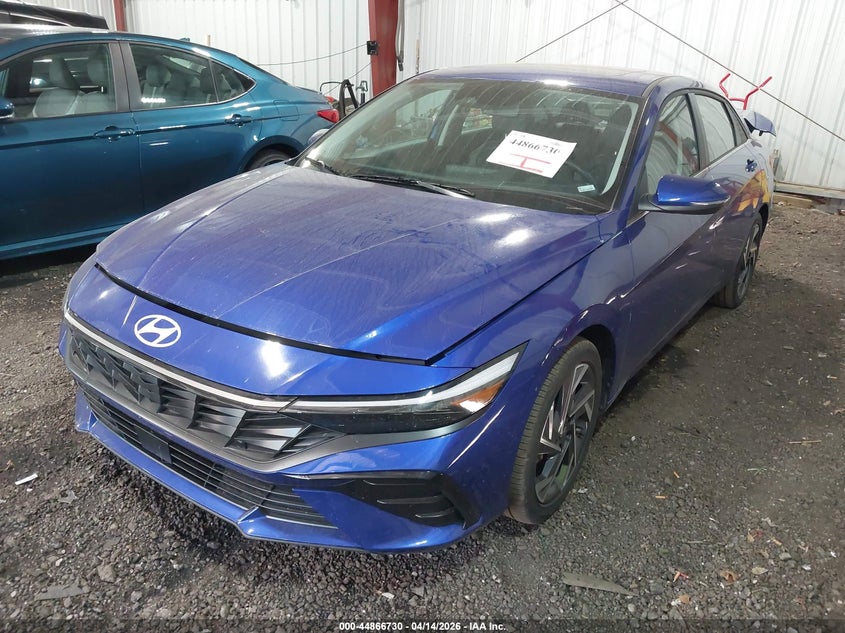 Vin: kmhlp4dg4su054691, lot: 45364041, hyundai elantra limited 20252