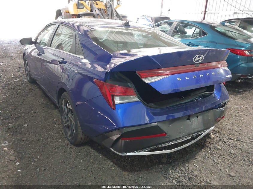 Vin: kmhlp4dg4su054691, lot: 45364041, hyundai elantra limited 20253