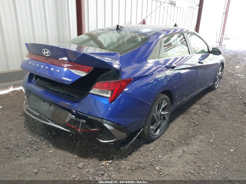 Vin: kmhlp4dg4su054691, lot: 45364041, hyundai elantra limited 20254