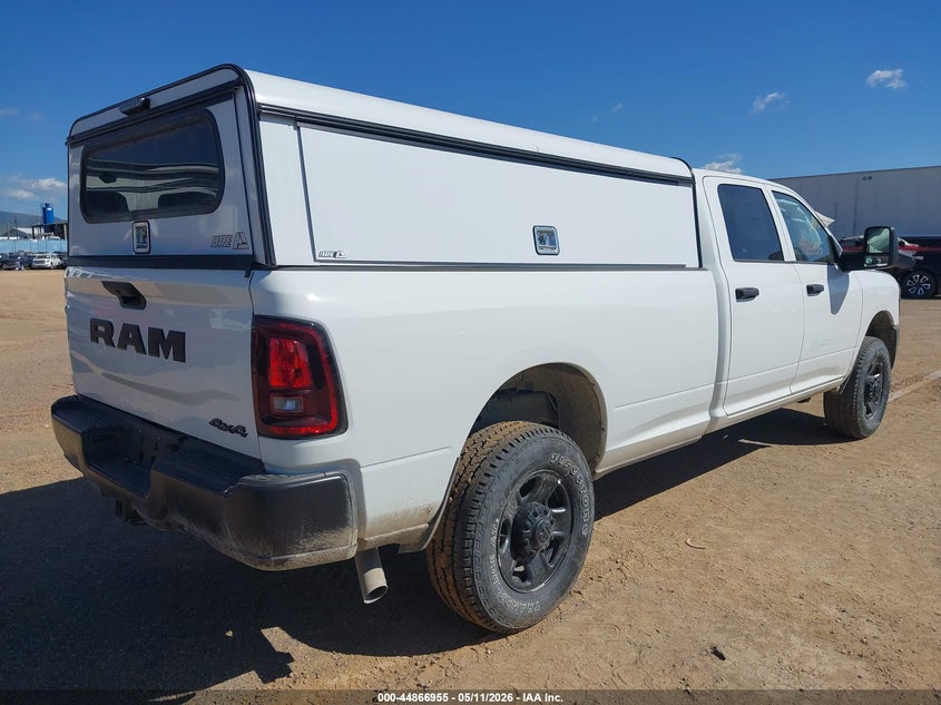 Vin: 3c6ur5hj5tg174316, lot: 45364266, ram 2500 tradesman  4x4 8' box 20264