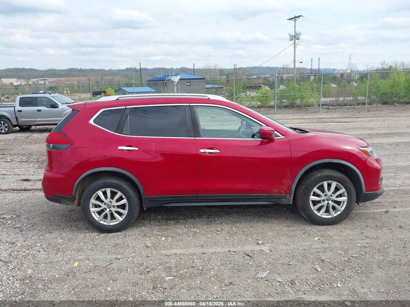 2017 Nissan Rogue Sv VIN: JN8AT2MV2HW281275 Lot: 44866960