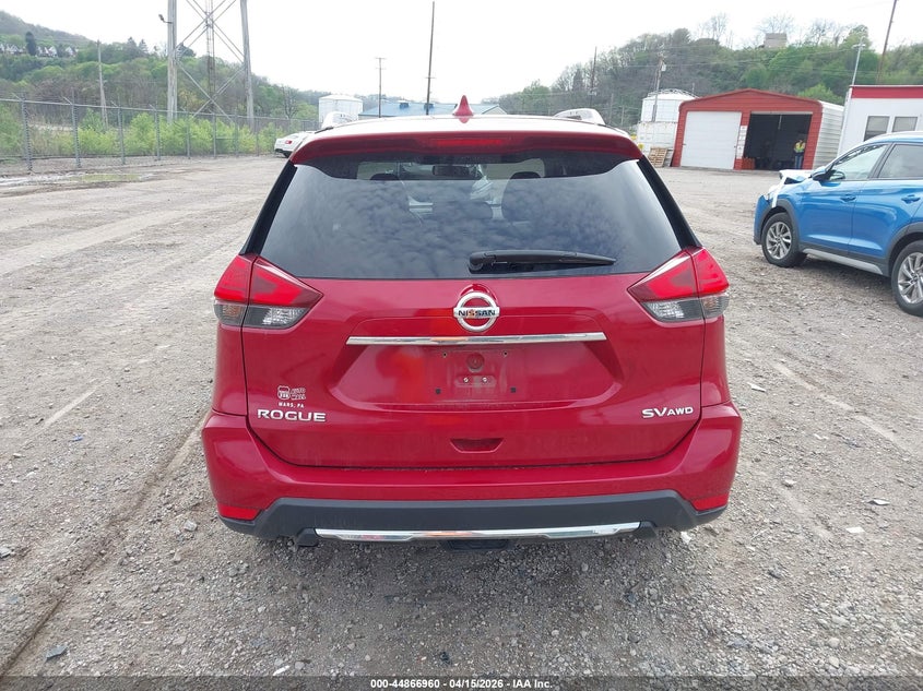 2017 Nissan Rogue Sv VIN: JN8AT2MV2HW281275 Lot: 44866960