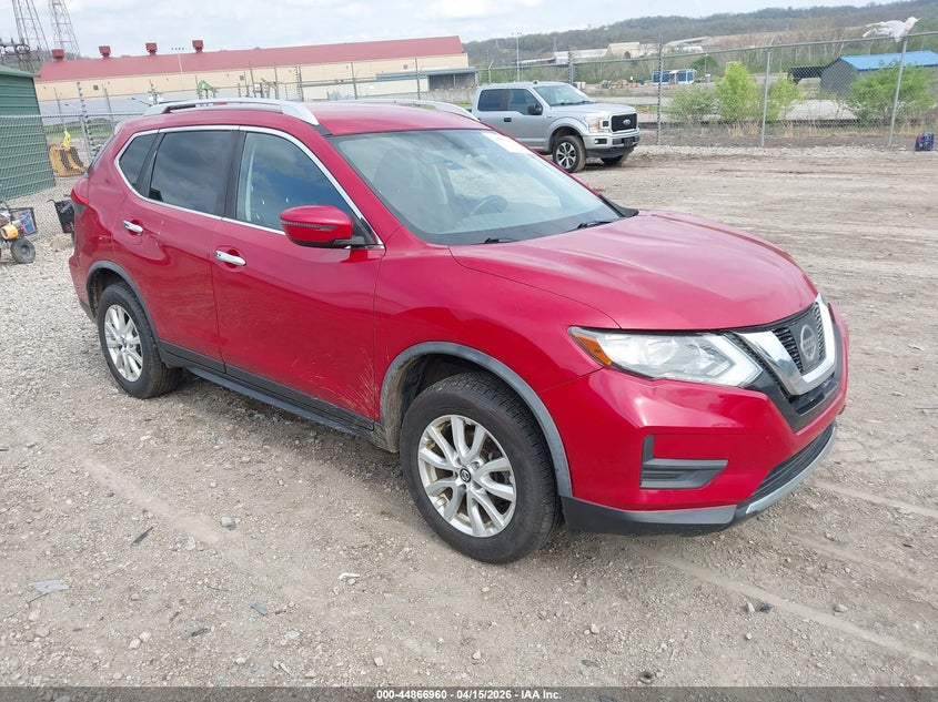 2017 Nissan Rogue Sv VIN: JN8AT2MV2HW281275 Lot: 44866960