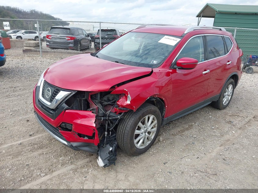 2017 Nissan Rogue Sv VIN: JN8AT2MV2HW281275 Lot: 44866960