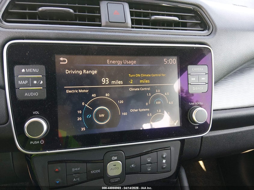 2021 Nissan Leaf Sl Plus 62 Kwh VIN: 1N4BZ1DV9MC556716 Lot: 44866969