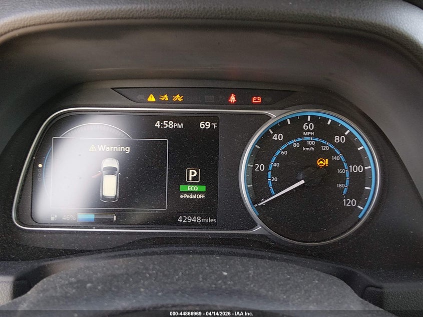 2021 Nissan Leaf Sl Plus 62 Kwh VIN: 1N4BZ1DV9MC556716 Lot: 44866969