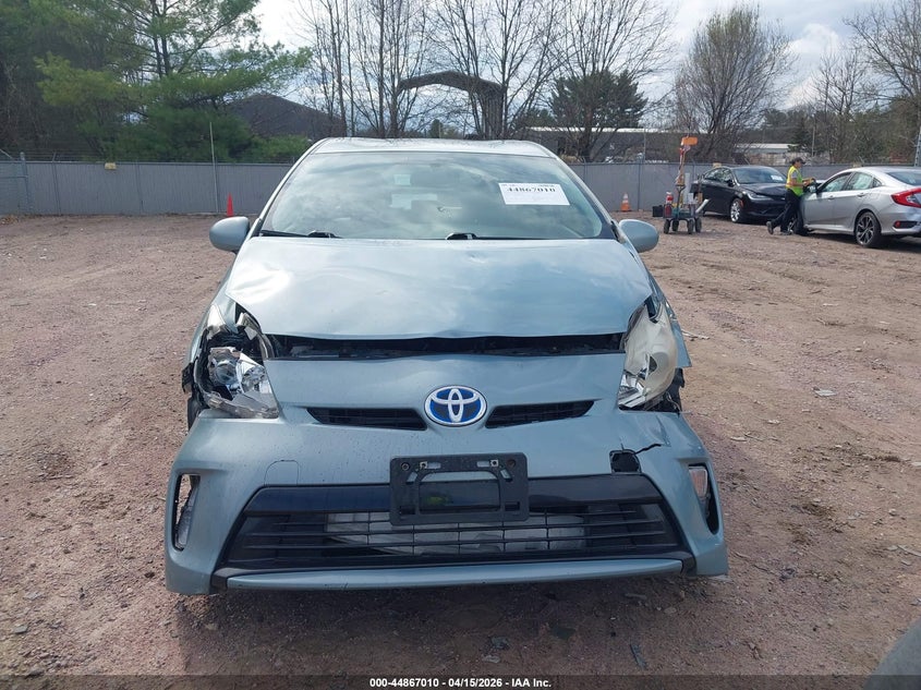 2013 Toyota Prius Two VIN: JTDKN3DU4D5696198 Lot: 44867010