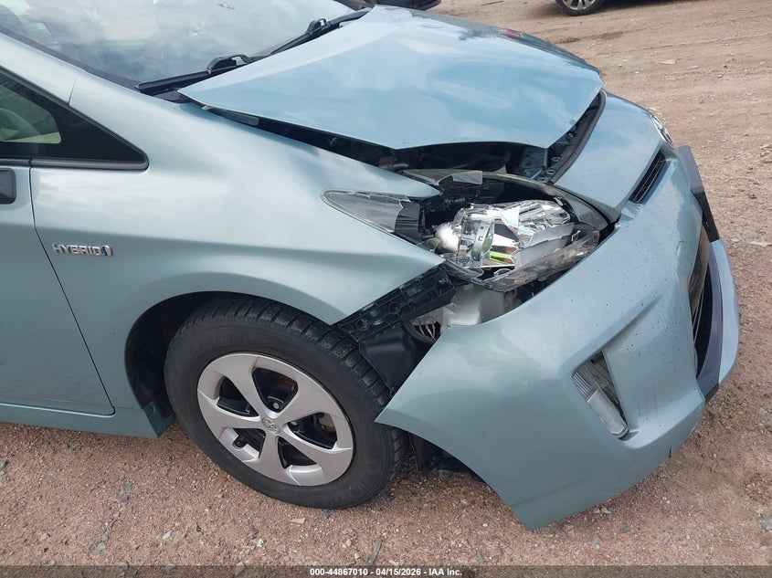 2013 Toyota Prius Two VIN: JTDKN3DU4D5696198 Lot: 44867010