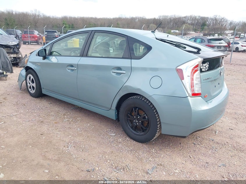 2013 Toyota Prius Two VIN: JTDKN3DU4D5696198 Lot: 44867010