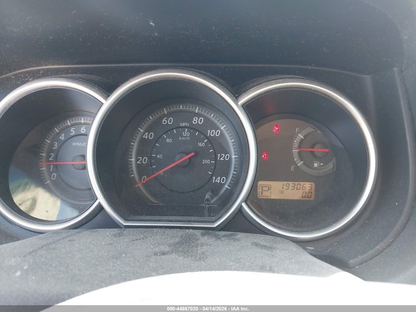 2011 Nissan Versa 1.8Sl VIN: 3N1BC1CP9BL455212 Lot: 44867020