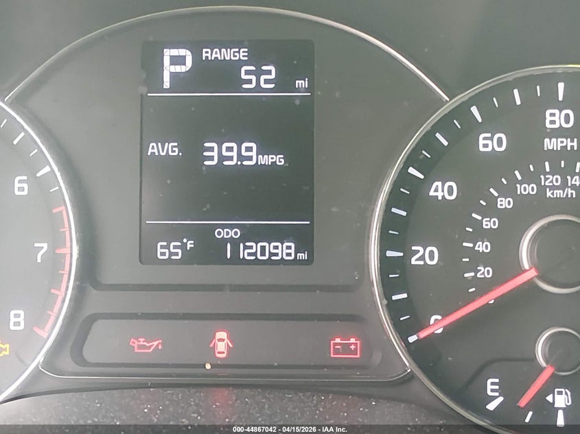 2017 Kia Forte Lx VIN: 3KPFK4A77HE057449 Lot: 44867042