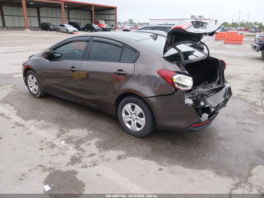 2017 Kia Forte Lx VIN: 3KPFK4A77HE057449 Lot: 44867042