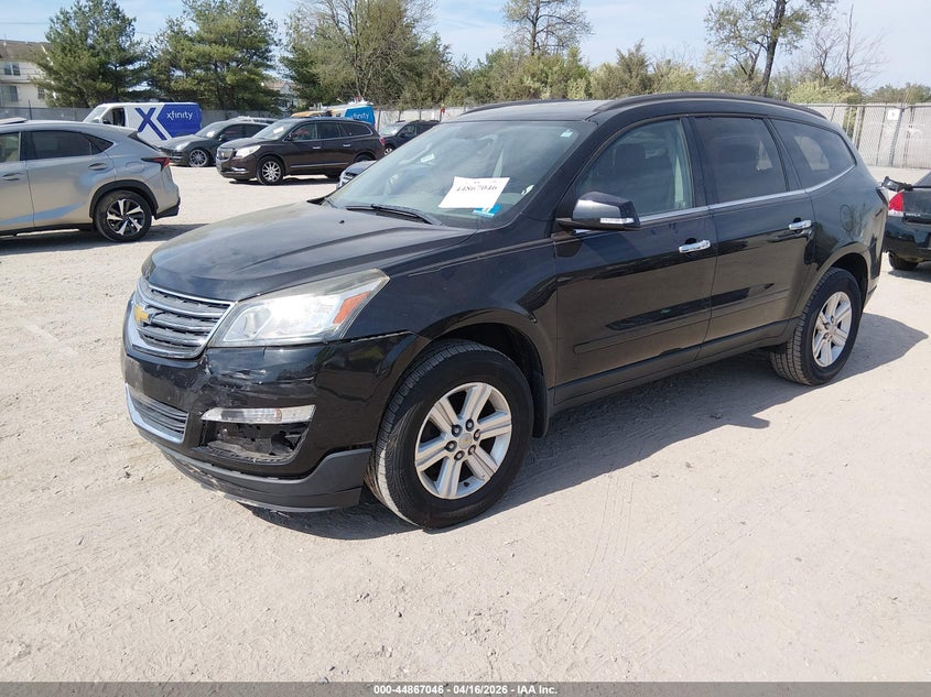 2013 Chevrolet Traverse 1lt 1GNKRGKD0DJ254046 photo 1