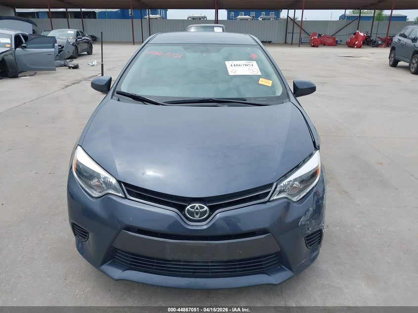 2016 Toyota Corolla Le VIN: 5YFBURHEXGP510163 Lot: 44867051
