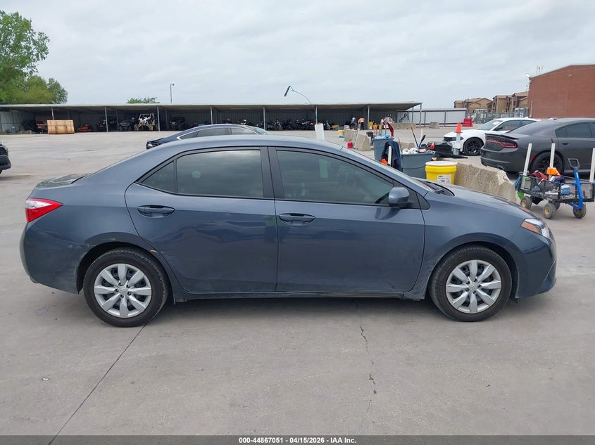 2016 Toyota Corolla Le VIN: 5YFBURHEXGP510163 Lot: 44867051