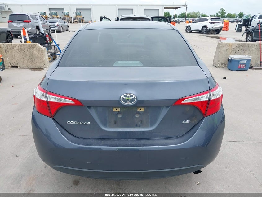 2016 Toyota Corolla Le VIN: 5YFBURHEXGP510163 Lot: 44867051