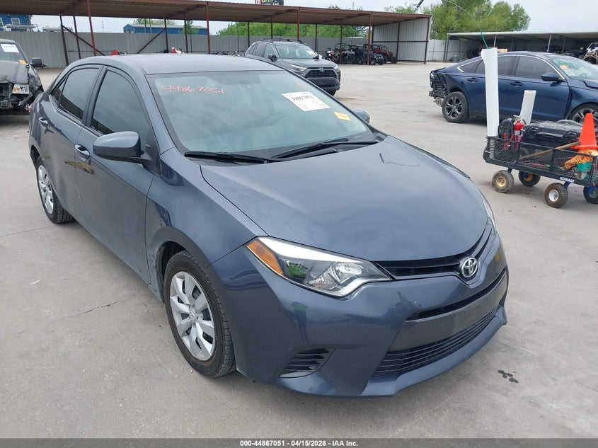 2016 Toyota Corolla Le VIN: 5YFBURHEXGP510163 Lot: 44867051