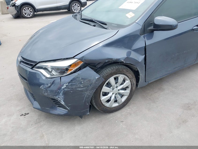 2016 Toyota Corolla Le VIN: 5YFBURHEXGP510163 Lot: 44867051