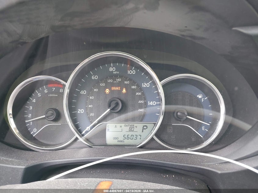 2016 Toyota Corolla Le VIN: 5YFBURHEXGP510163 Lot: 44867051