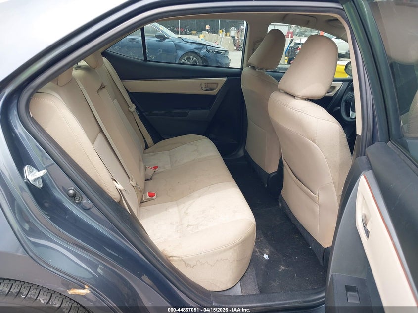 2016 Toyota Corolla Le VIN: 5YFBURHEXGP510163 Lot: 44867051