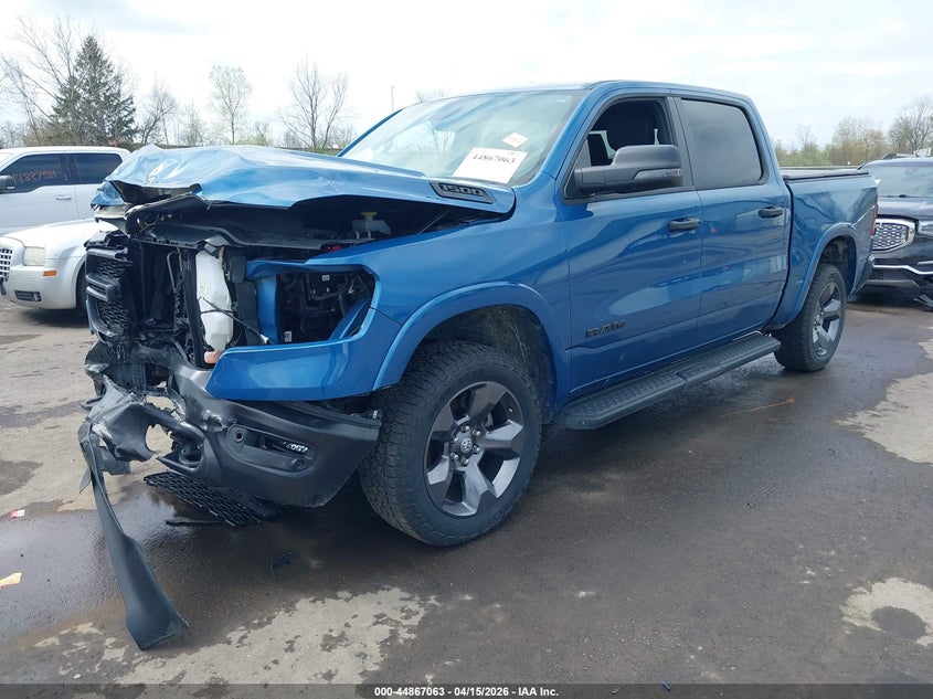 1C6SRFFT2RN233680 2024 Ram 1500 5.7 Ram Big Horn 4X4 5'7 Box blue