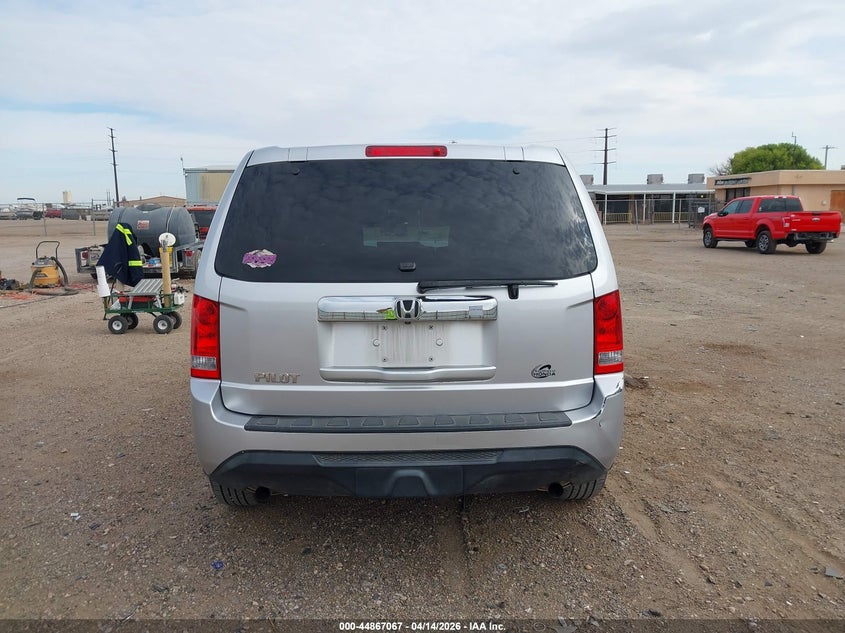 2013 Honda Pilot Lx VIN: 5FNYF3H22DB037860 Lot: 44867067