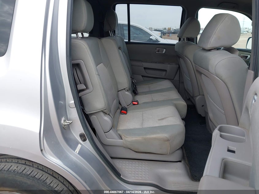 2013 Honda Pilot Lx VIN: 5FNYF3H22DB037860 Lot: 44867067