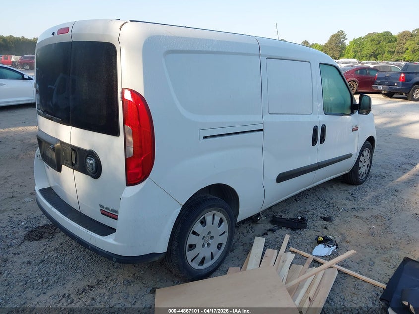 Vin: zfbhrfbb9l6p12845, lot: 45364412, ram promaster city tradesman slt 20204