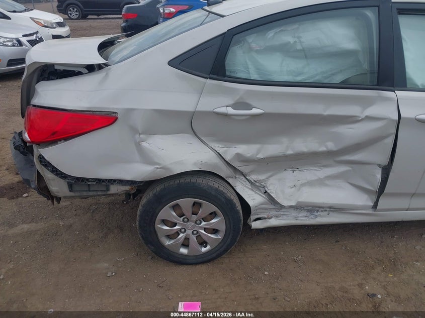 2016 Hyundai Accent Se VIN: KMHCT4AE1GU054105 Lot: 44867112