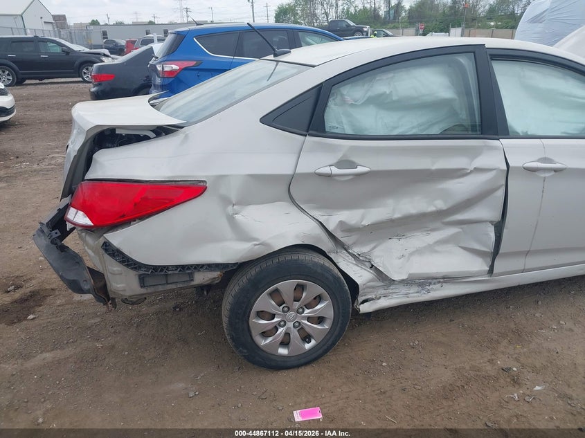 2016 Hyundai Accent Se VIN: KMHCT4AE1GU054105 Lot: 44867112