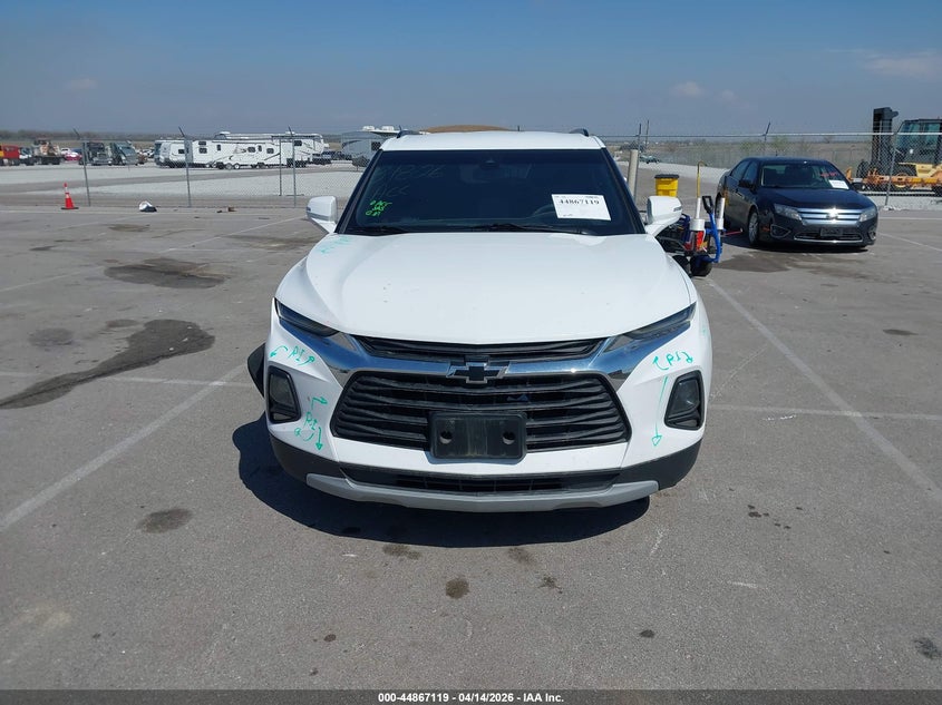 2022 Chevrolet Blazer Awd 2Lt VIN: 3GNKBHR46NS225456 Lot: 44867119
