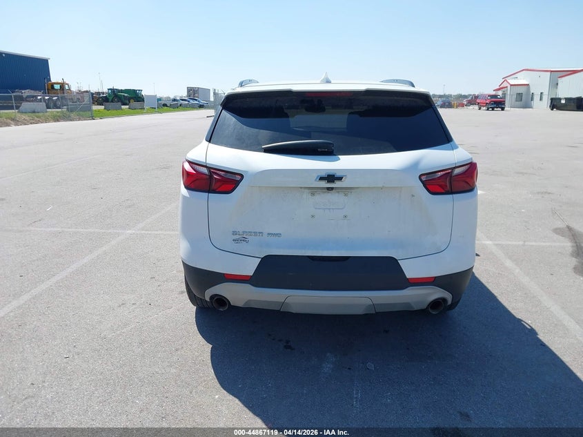 2022 Chevrolet Blazer Awd 2Lt VIN: 3GNKBHR46NS225456 Lot: 44867119