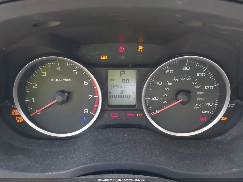 2015 Subaru Forester 2.5I VIN: JF2SJABCXFH575009 Lot: 44867121