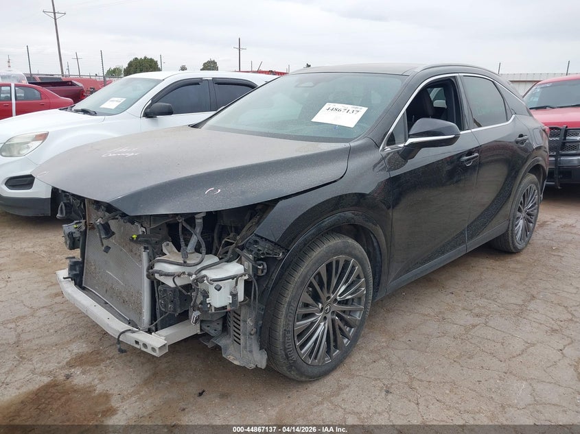 2023 Lexus Rx 2.4 Rx 350 Luxury black Lot 111044867137 Vin 2T2BAMBA8PC002321