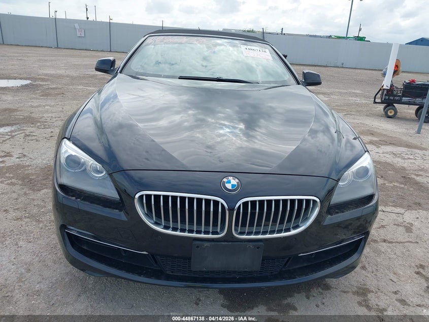 2012 BMW 650I VIN: WBALZ3C58CDL72918 Lot: 44867138