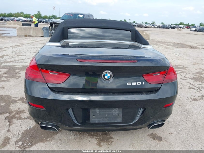 2012 BMW 650I VIN: WBALZ3C58CDL72918 Lot: 44867138