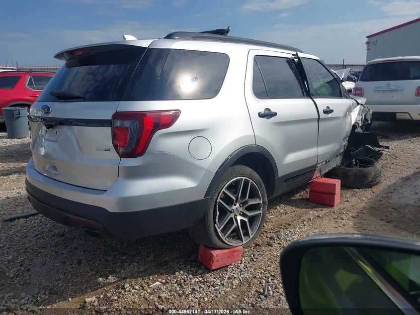 Vin: 1fm5k8gt5ggc30290, lot: 45364452, ford explorer sport 20164