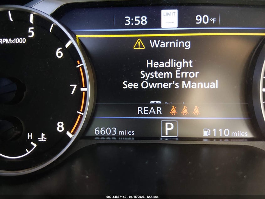 2025 Nissan Altima Sl Fwd VIN: 1N4BL4EV0SN334472 Lot: 44867142