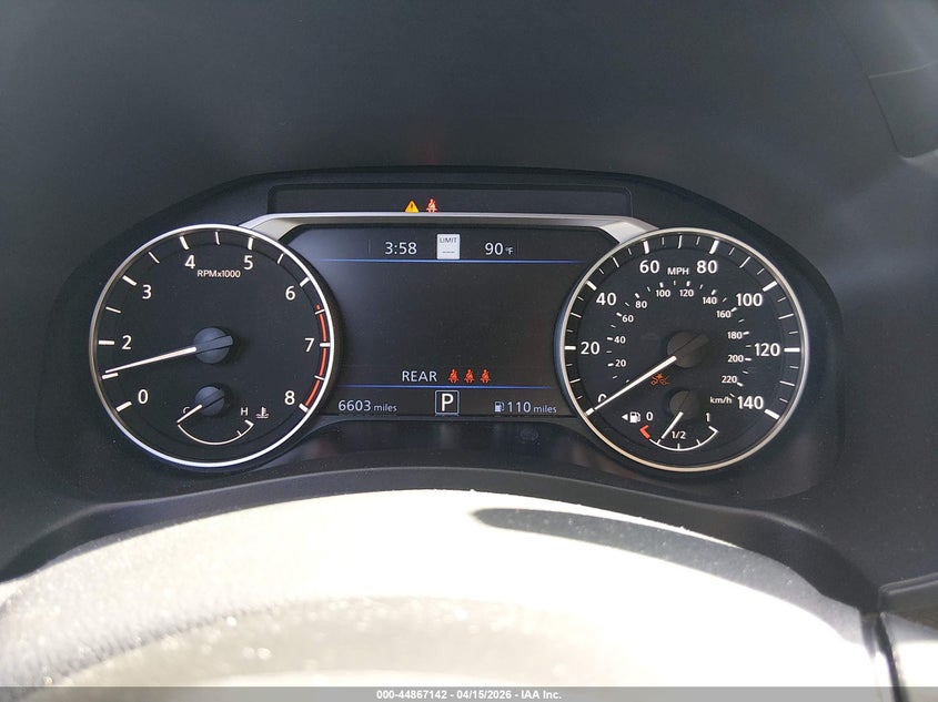 2025 Nissan Altima Sl Fwd VIN: 1N4BL4EV0SN334472 Lot: 44867142