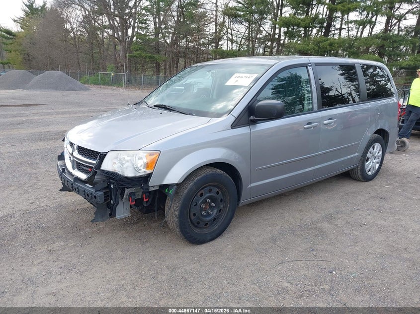 2014 Dodge Caravan 3.6 Grand Se grey Lot 111044867147 Vin 2C4RDGBGXER393226