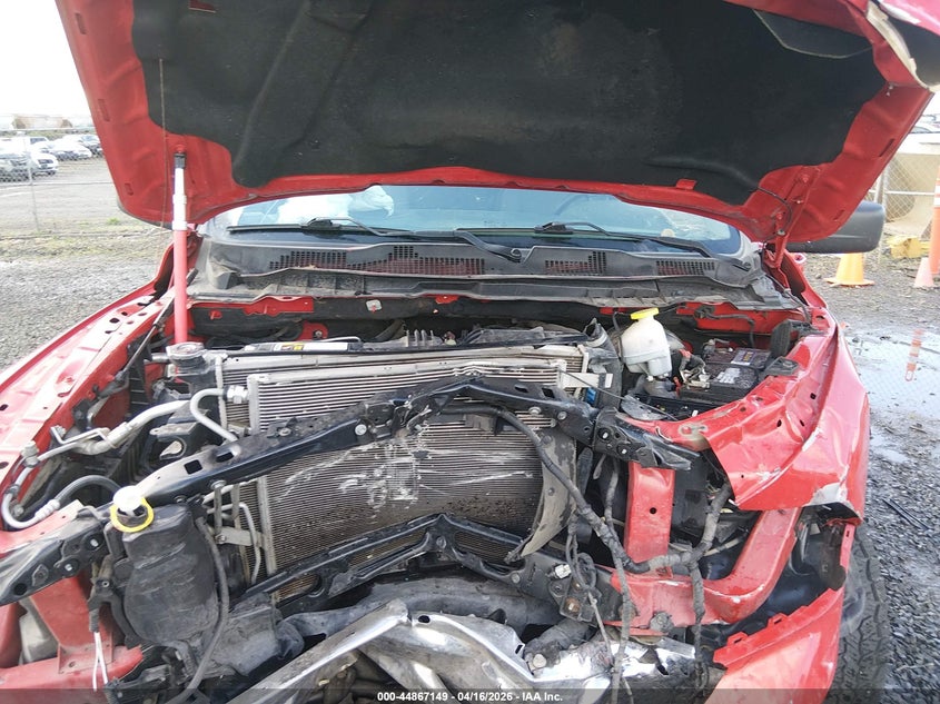 2021 Ram 1500 3.6 Ram Classic Slt 4X4 5'7 Box red Lot 111044867149 Vin 1C6RR7LG3MS542631