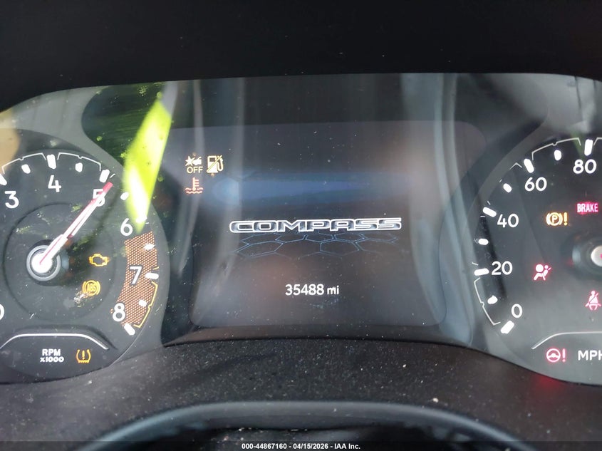 2024 Jeep Compass Sport 4X4 VIN: 3C4NJDAN2RT580632 Lot: 44867160