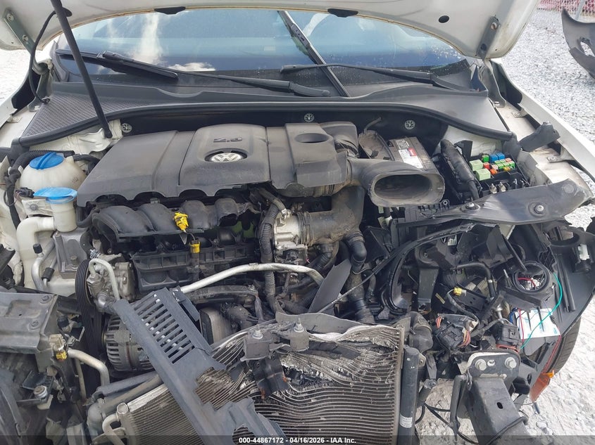 2014 Volkswagen Passat 2.5 2.5L S white Lot 111044867172 Vin 1VWAP7A31EC026689