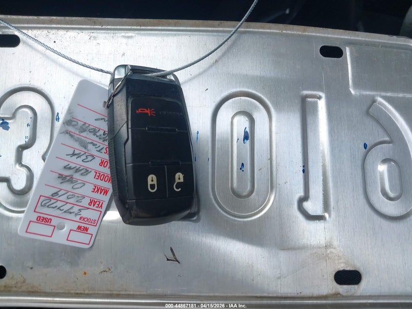 2019 Ram 2500 Tradesman 4X4 6'4 Box VIN: 3C6UR5CJ2KG704408 Lot: 44867181