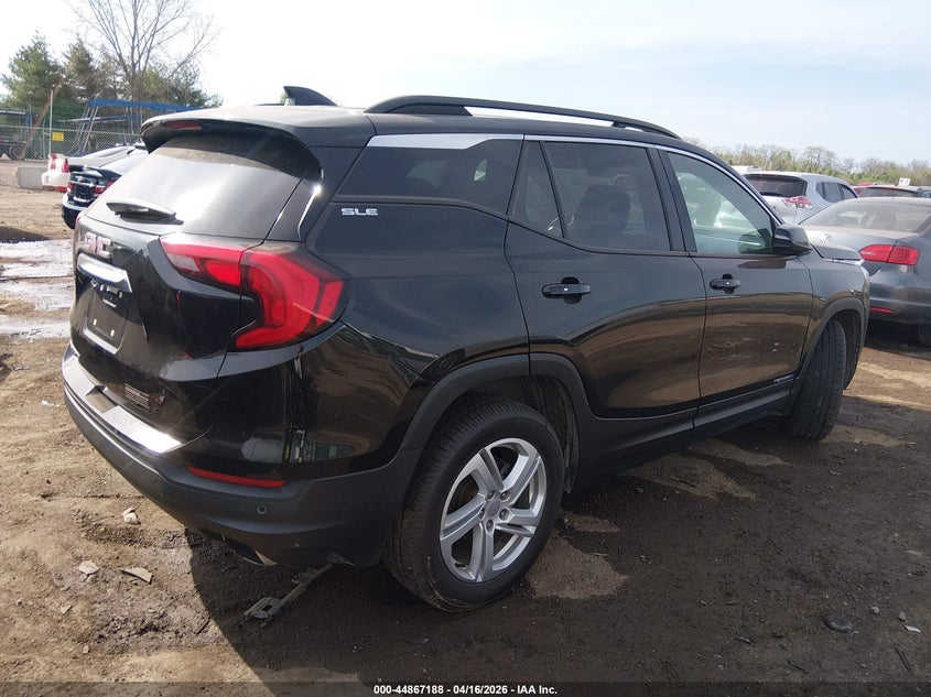 2018 Gmc Terrain 2.0 Sle black Lot 111044867188 Vin 3GKALMEX3JL253573
