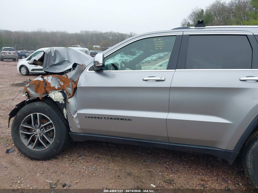 2017 Jeep Grand Cherokee Limited 4X4 VIN: 1C4RJFBG4HC924663 Lot: 44867222