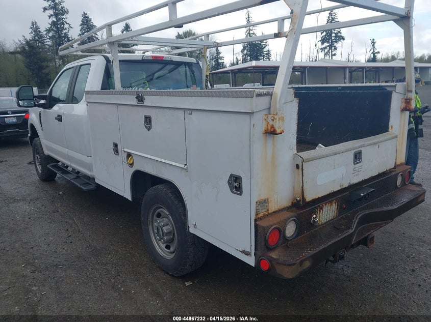 2019 Ford F250 6.2 Xl White Lot 111044867232 Vin 1FD7X2B68KEE37818