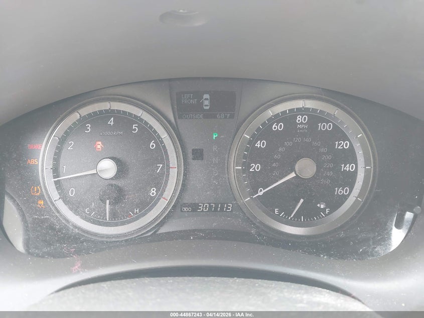 2007 Lexus Es 350 VIN: JTHBJ46G072066028 Lot: 44867243